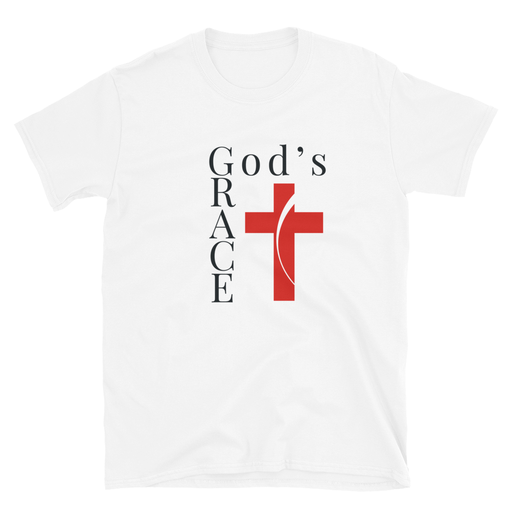 GOD&#39;S GRACE CROSS SHORT SLEEVE UNISEX