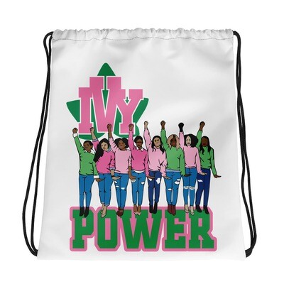 AKA IVY POWER DRAWSTRING BAG