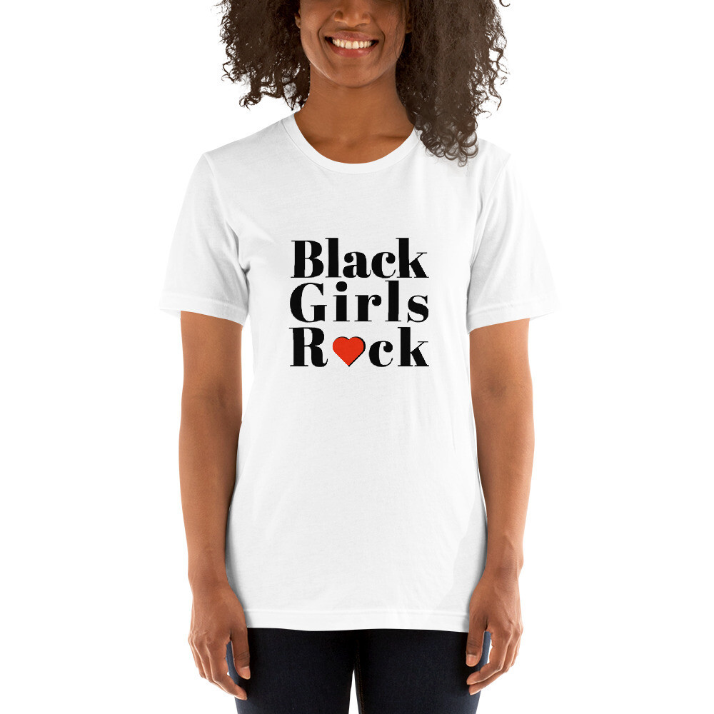 BLACK GIRLS ROCK T-SHIRT w/HEART