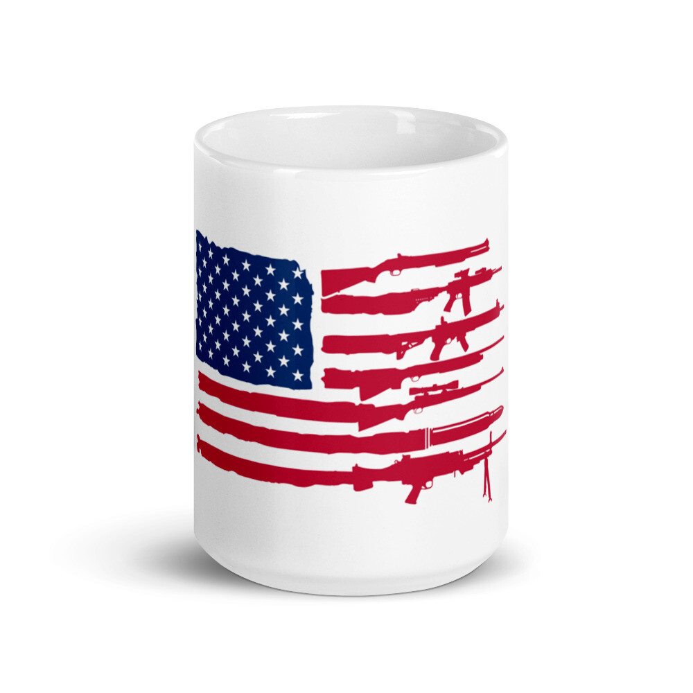 MUGS - GUNZ &amp; GLORY RED