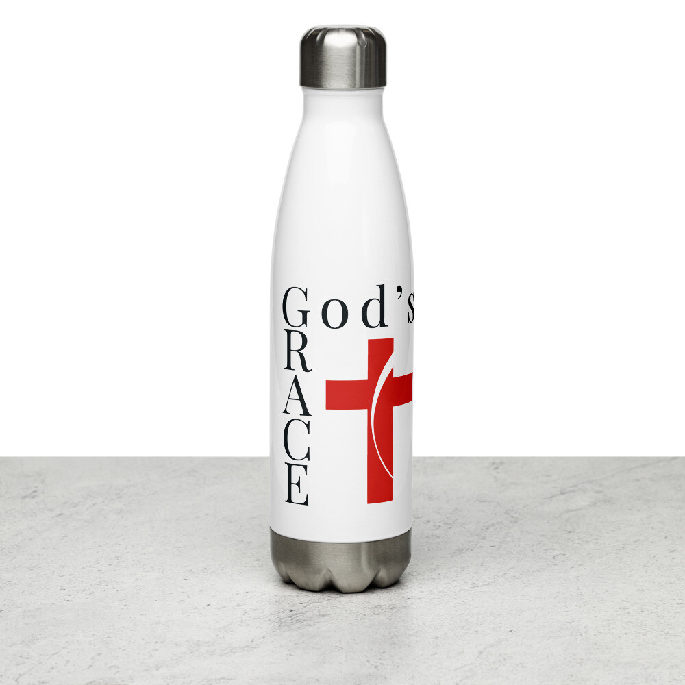 GOD&#39;S GRACE CROSS - WATER BOTTLE