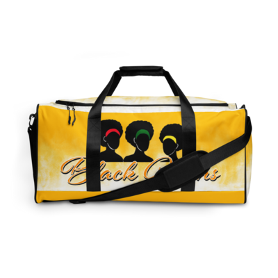 BLACK QUEEN&#39;S DUFFLE BAG