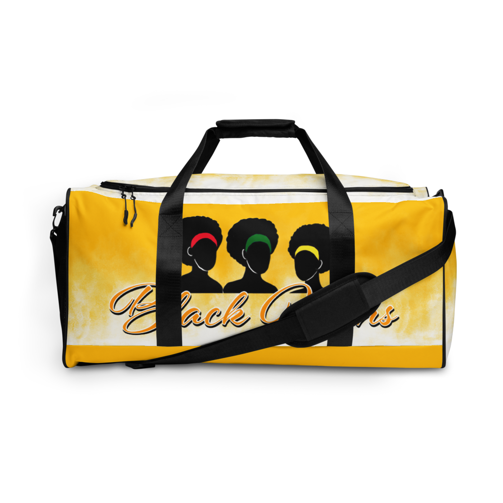BLACK QUEEN&#39;S DUFFLE BAG
