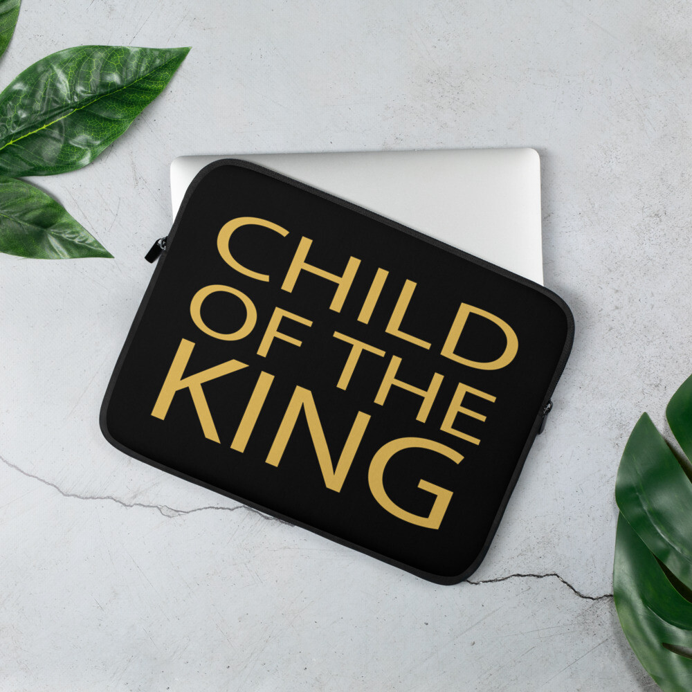 CHILD OF THE KING LAPTOP SLEEVE