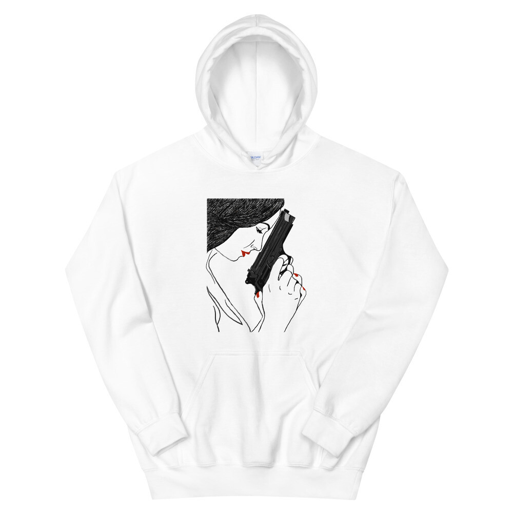 A GIRL &amp; A GUN HOODIE