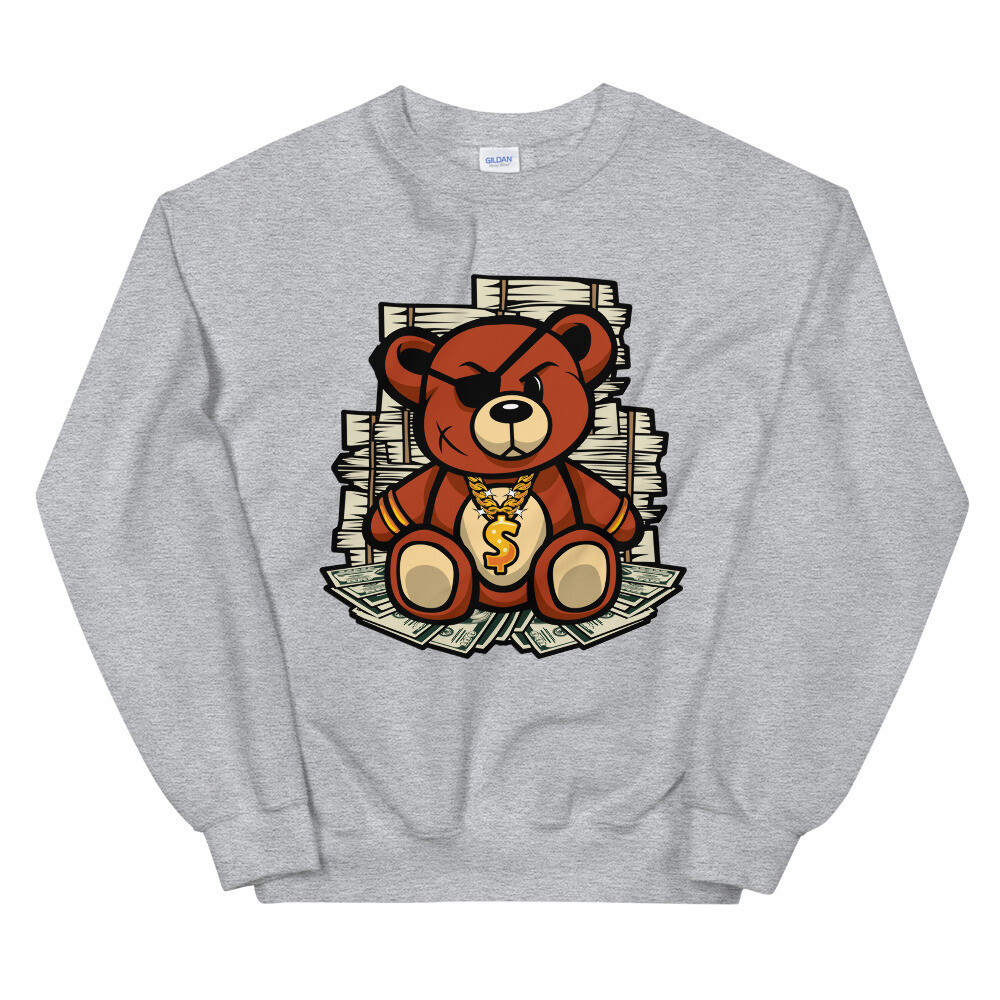 GANGSTA BEAR SWEATSHIRT