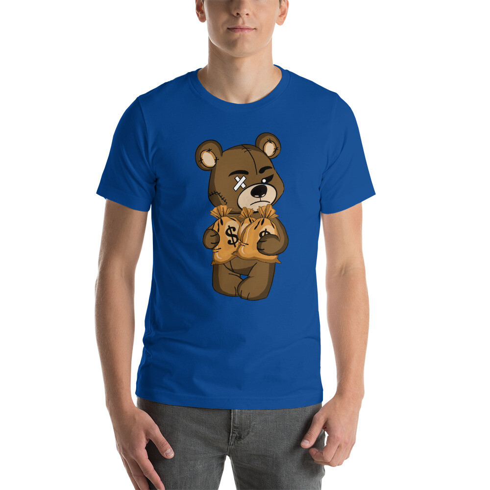 MONEY BEAR UNISEX SHORT SLEEVE