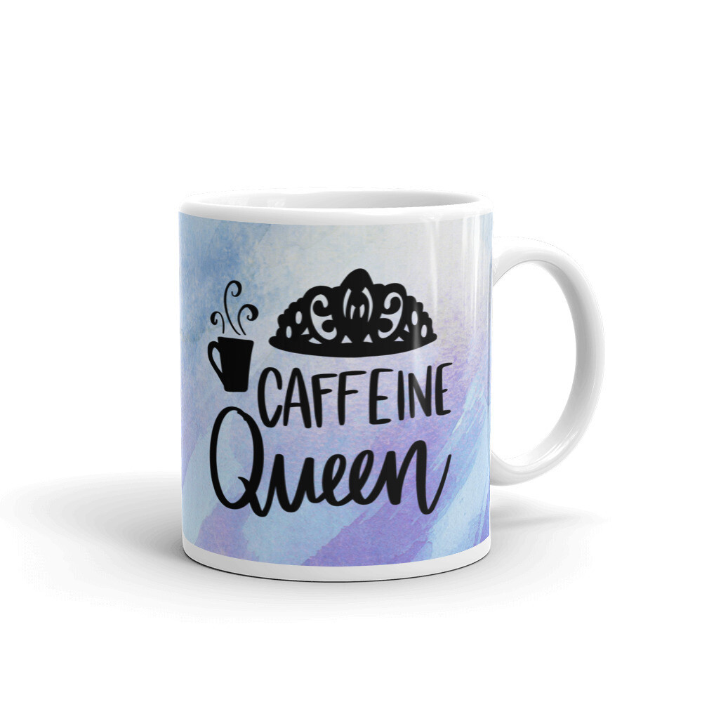 MUGS - CAFFEINE QUEEN, Size: 11oz