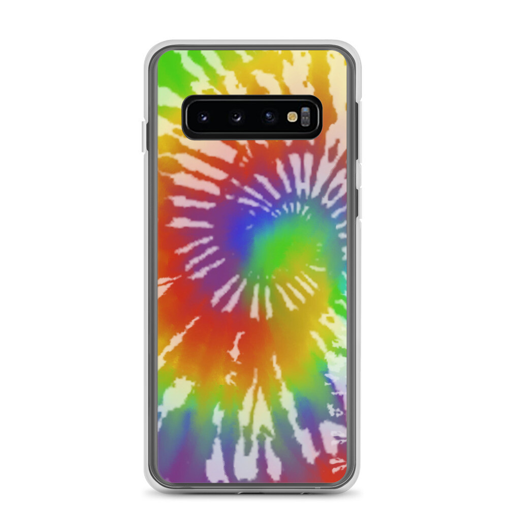 TIE DYE SPIRAL SAMSUNG CASE, Size: Samsung Galaxy S10