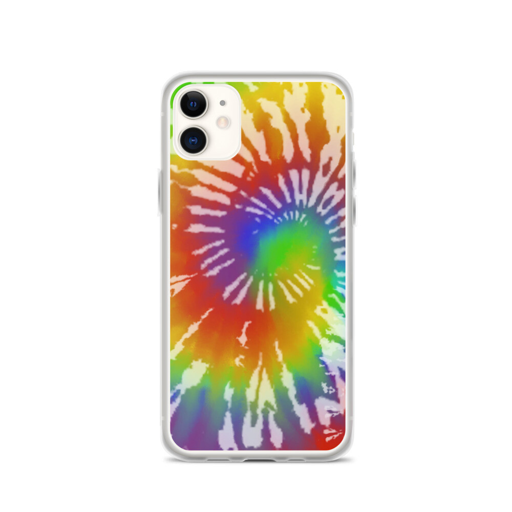 TIE DYE SPIRAL IPHONE CASE, Size: iPhone 11