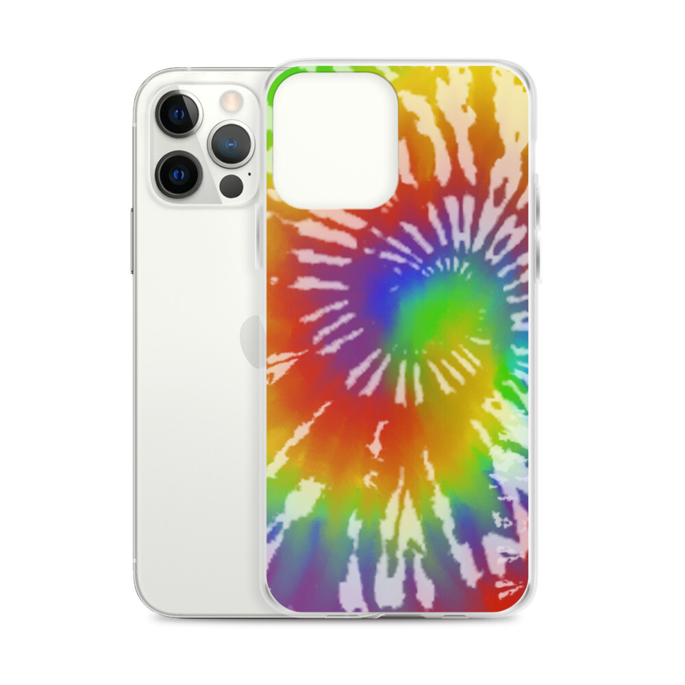 TIE DYE SPIRAL IPHONE CASE