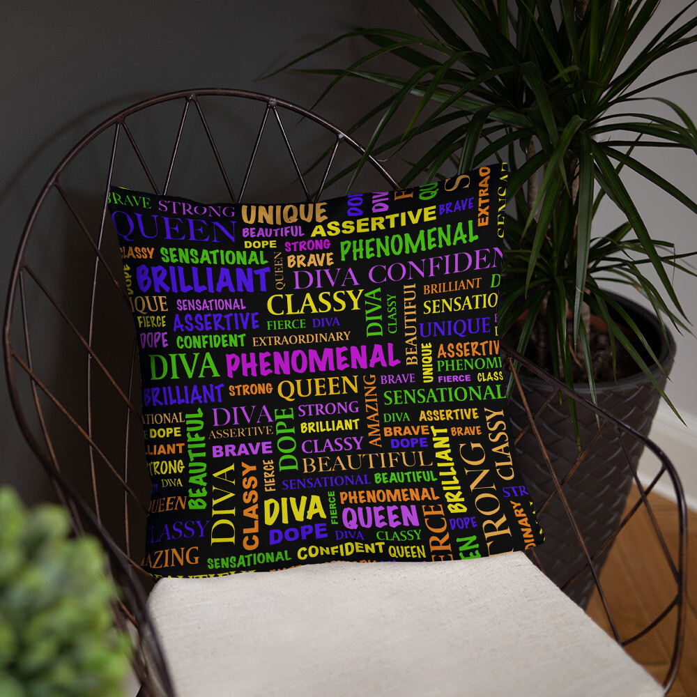 PHENOMENAL PILLOW, Size: 18×18