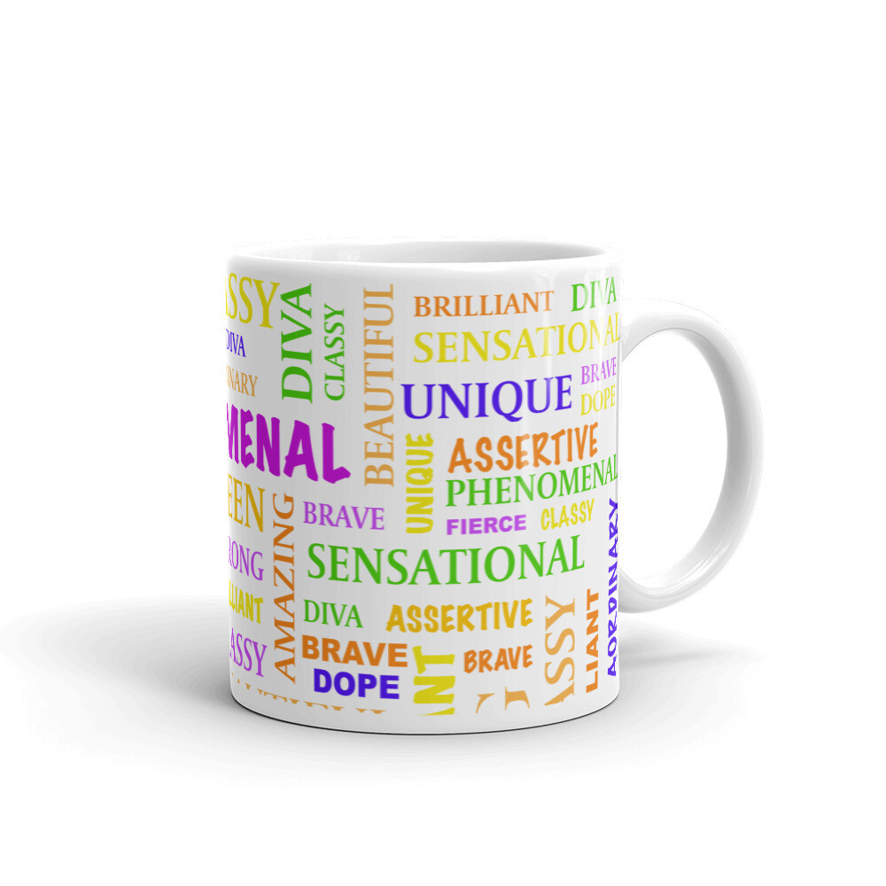 MUGS - PHENOMENAL WHT