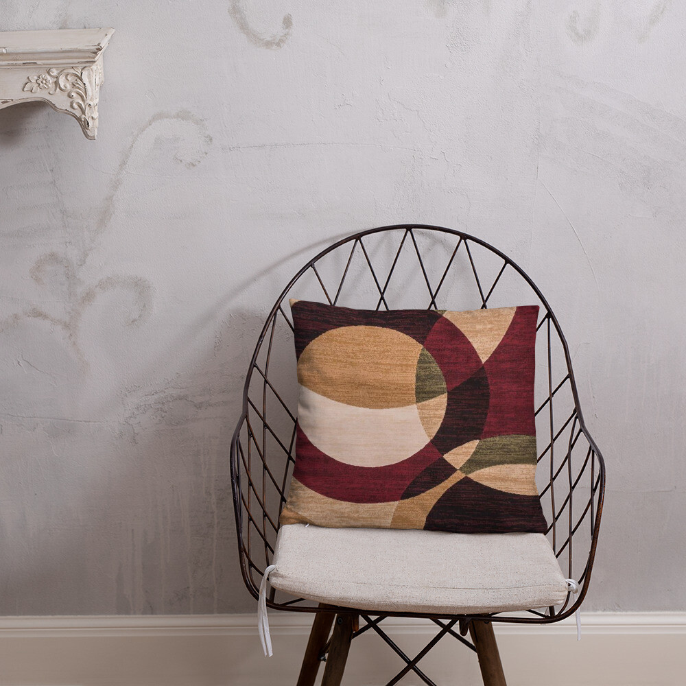 CIRCLES THROW PILLOW