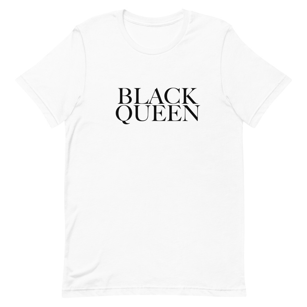 BLACK QUEEN BOLD SHORT SLEEVE