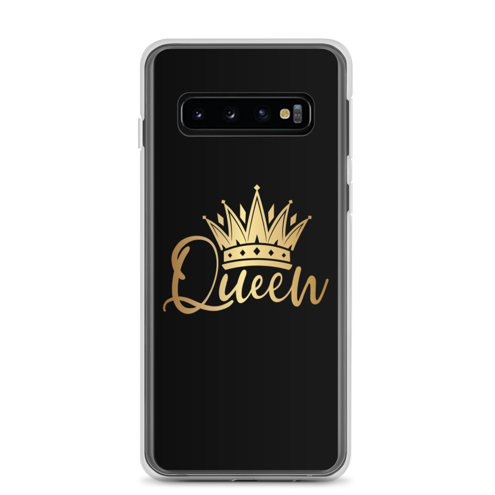 GOLDEN QUEEN SAMSUNG CASE, Size: Samsung Galaxy S10