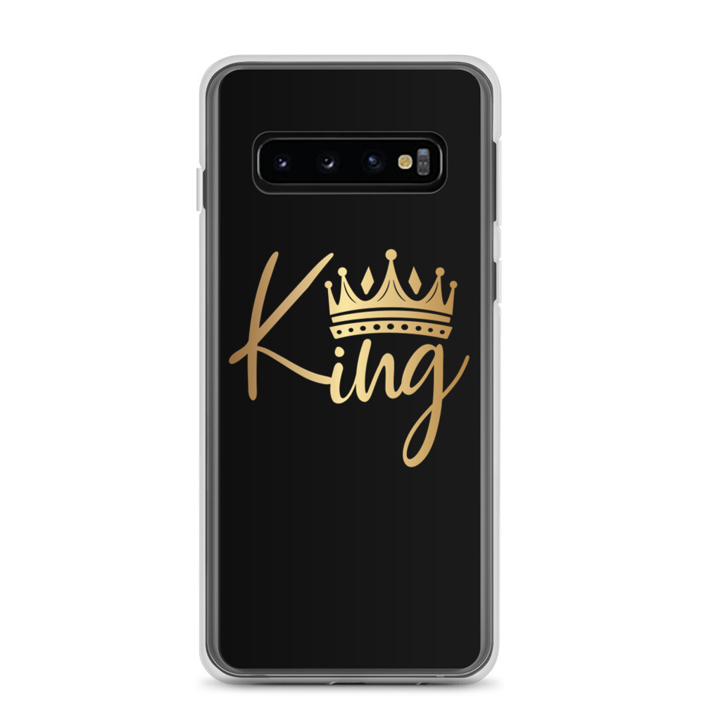 GOLDEN KING SAMSUNG CASE, Size: Samsung Galaxy S10