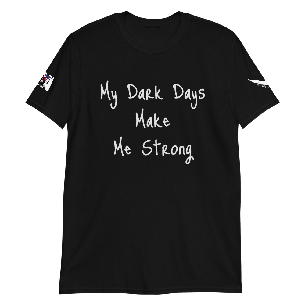 DARK DAYS UNISEX T-SHIRT, Color: Black, Size: S