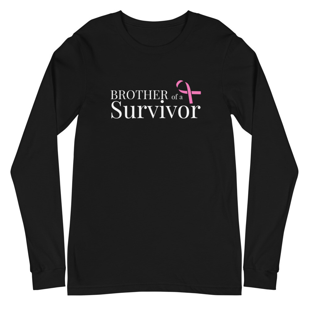 CANCER SURVIVOR BROTHER LONG SLEEVE