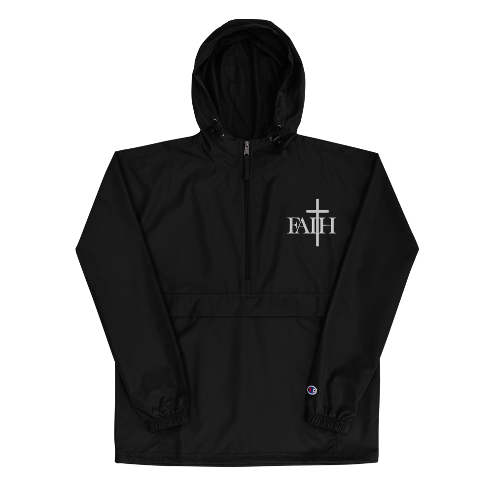 FAITH EMBROIDERIED CHAMPION  JACKET 