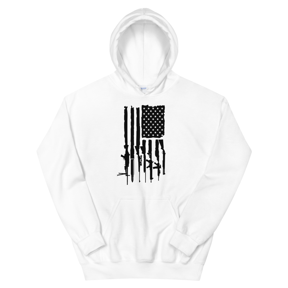 GUN FLAG UNISEX HOODIE