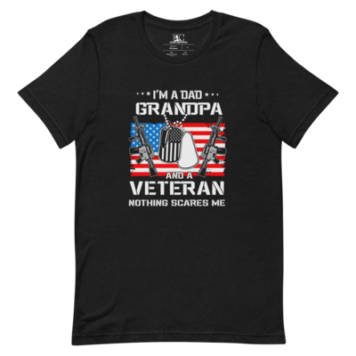 GRANDPA VETERAN UNISEX T-SHIRT