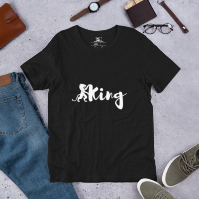 KING SHORT-SLEEVE UNISEX T-SHIRT