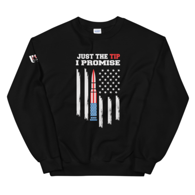 JUST THE TIP UNISEX SWEATSHIRT