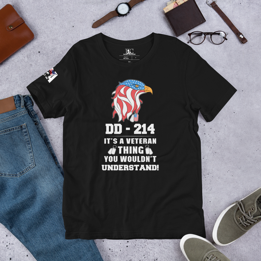 DD-214 THING SHORT-SLEEVE UNISEX T-SHIRT