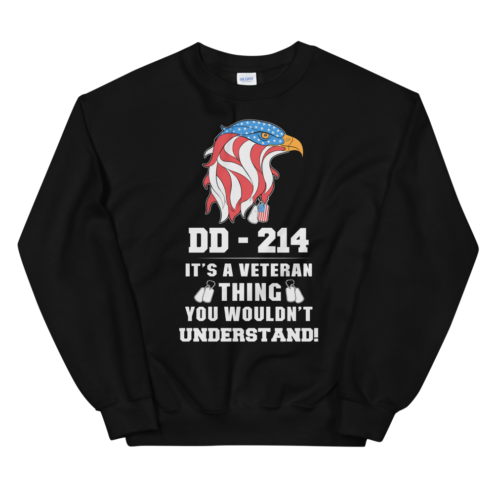 DD-214 THING UNISEX SWEATS SHIRT 