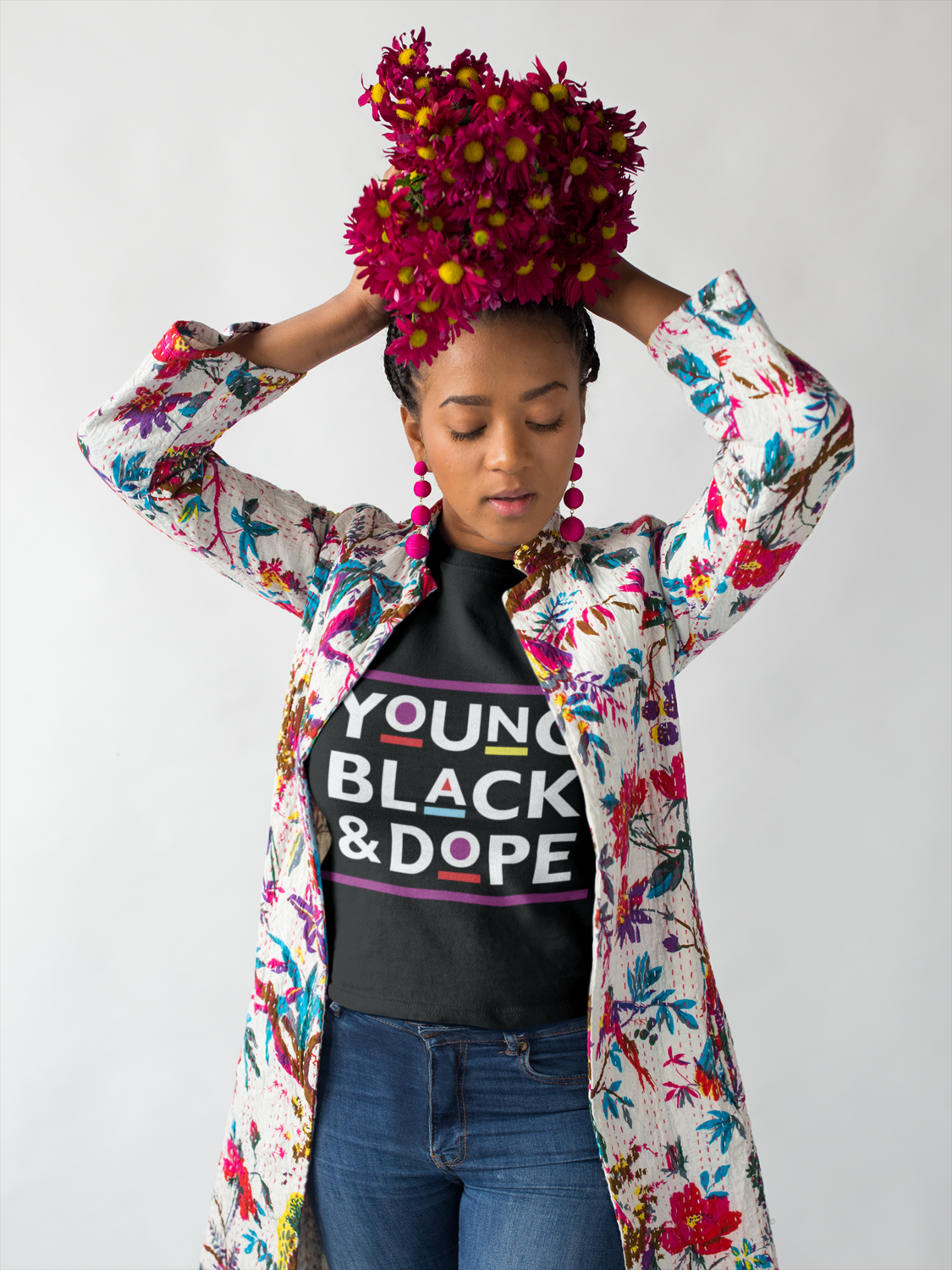YOUNG BLACK &amp; DOPE SHORT-SLEEVE UNISEX T-SHIRT 
