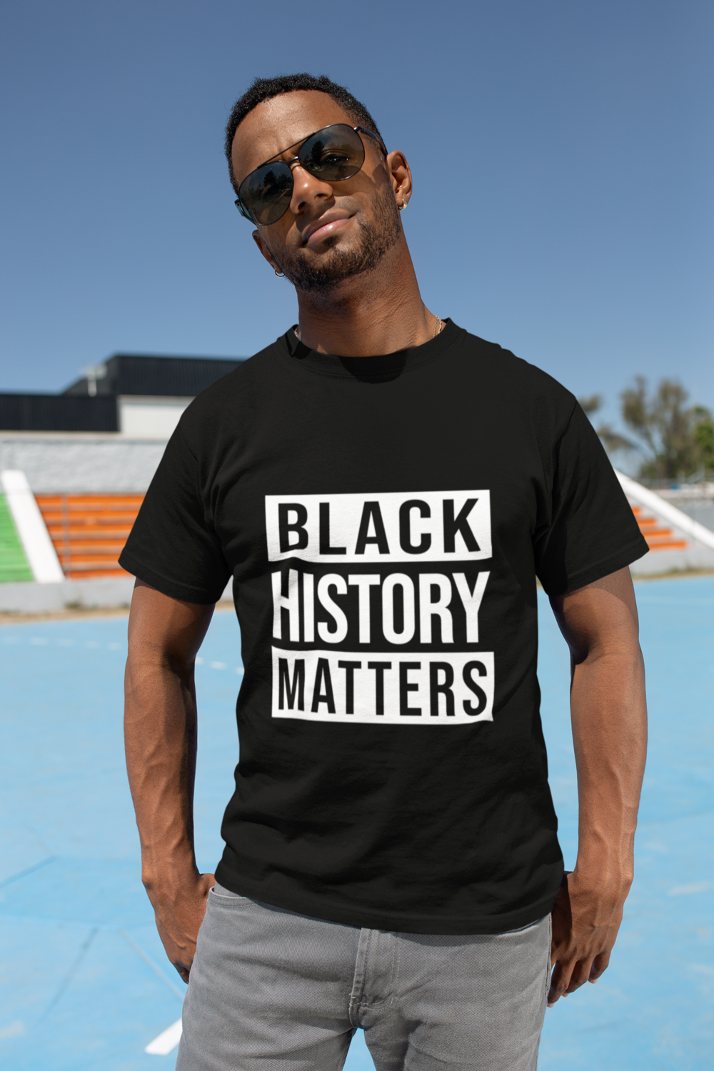 BLACK HISTORY MATTERS SHORT-SLEEVE UNISEX T-SHIRT  