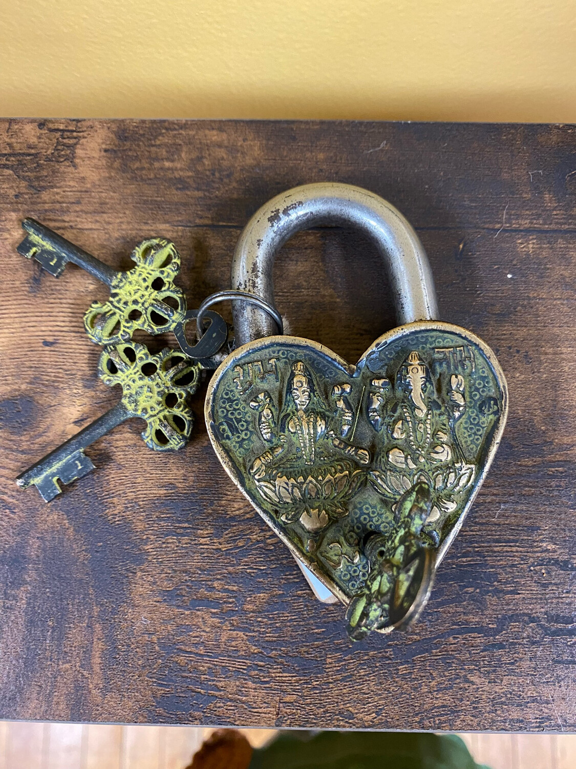 Heart Lock With Keys