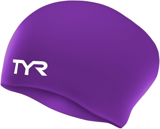 1870060 TYR LONG HAIRED SILICONE CAP LCSL PURPLE 510