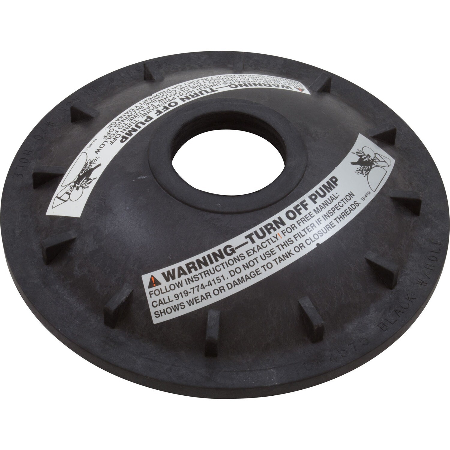 FILTER LID 8-1/2&quot; TR100C TR140C TRITON C3 PENTAIR 154575Z