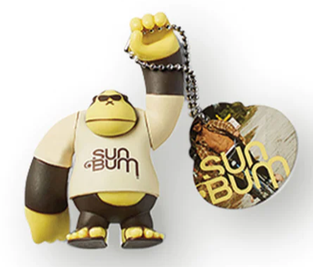1390035 LUCKY SUN BUM FIGURE KEYCHAIN