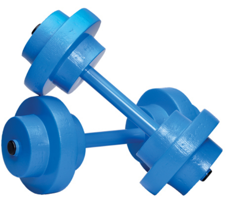 HYDROTHERAPY AQUATIC DUMB BELLS