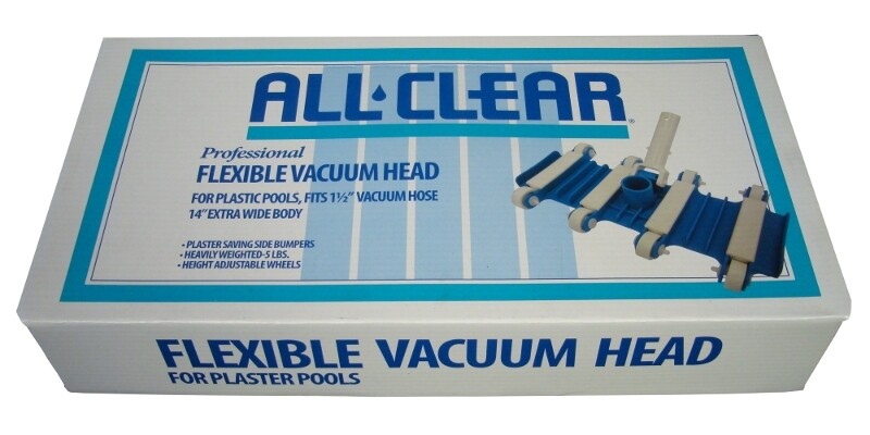 FLEXIBLE VACUUM HEAD 14&quot; ALL CLEAR