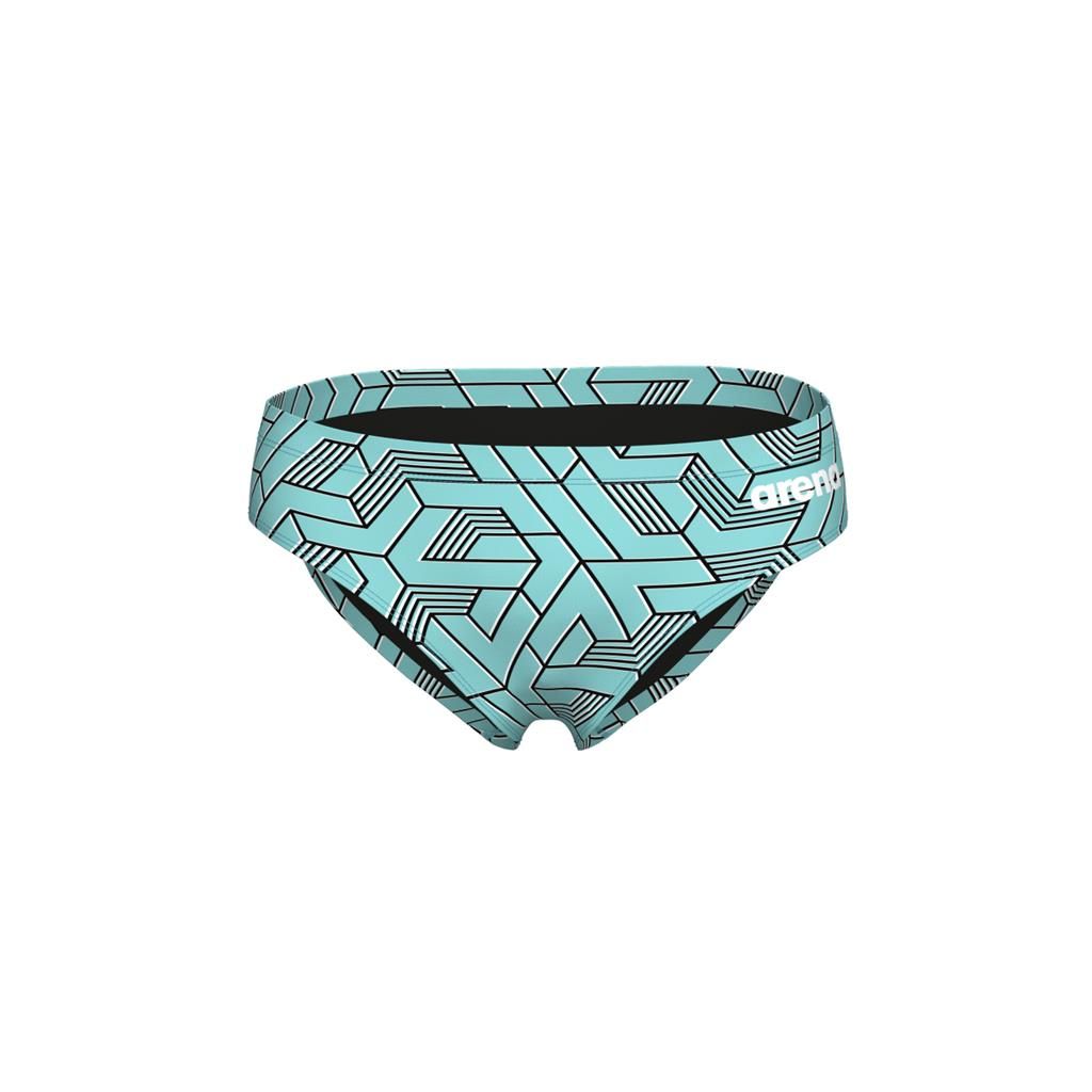 MIC1630013 ARENA BRIEF ESCAPE ML 22-44 007742 WATER BLUE 580 (MSRP $50)