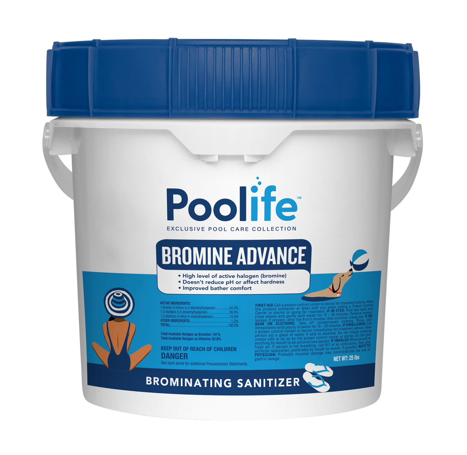 POOLIFE BROMINE TABS 25LB 62180
