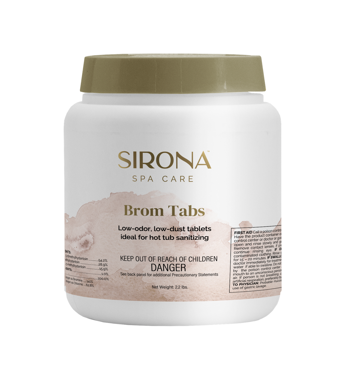 SIRONA BROMINE TABS 2.2LB 82135