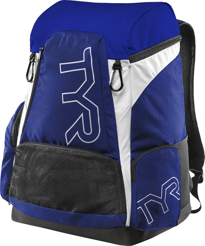 TCC1870001 TYR ALLIANCE BACKPACK 45L LATBP45 ROYAL/WHITE 473 (MSRP $85)
