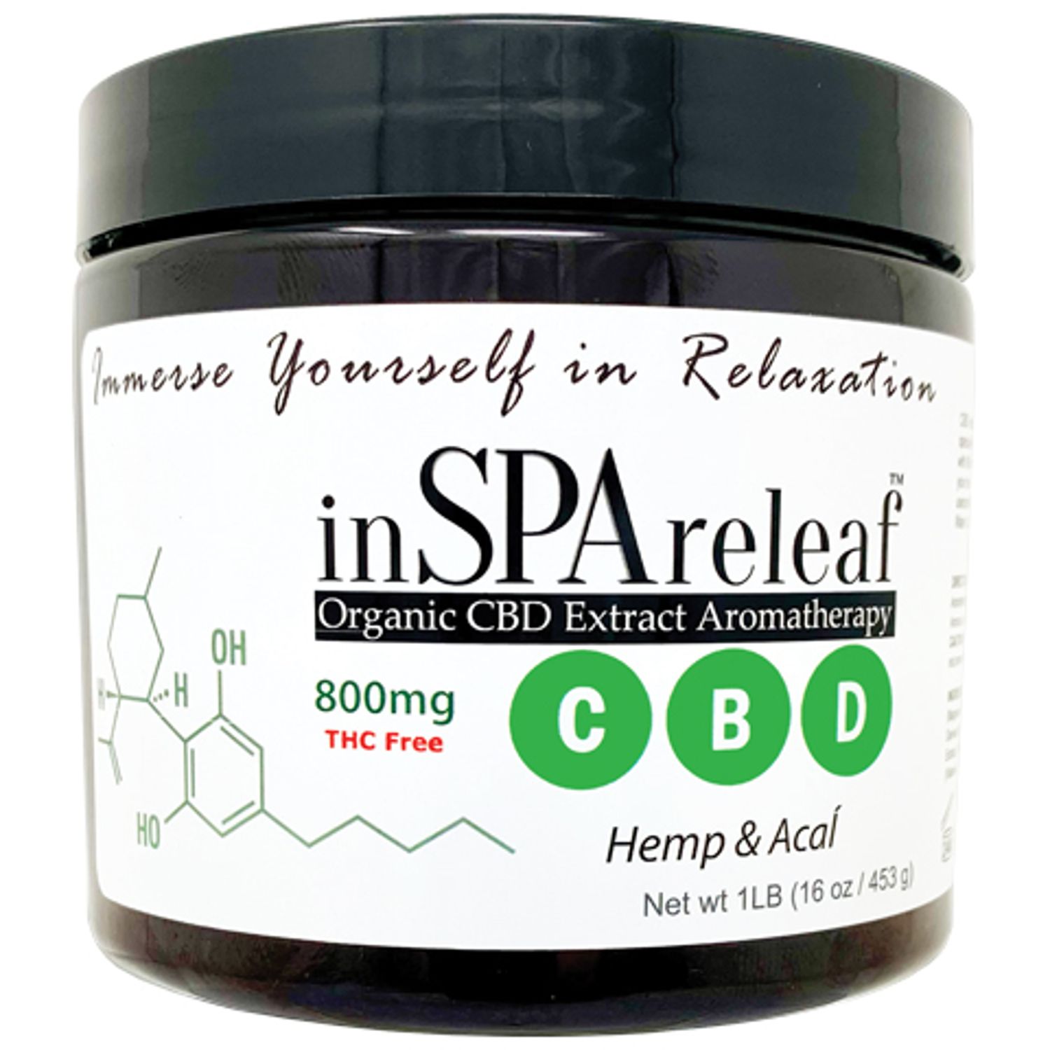 INSPARELEAF CBD HEMP &amp; ACAI