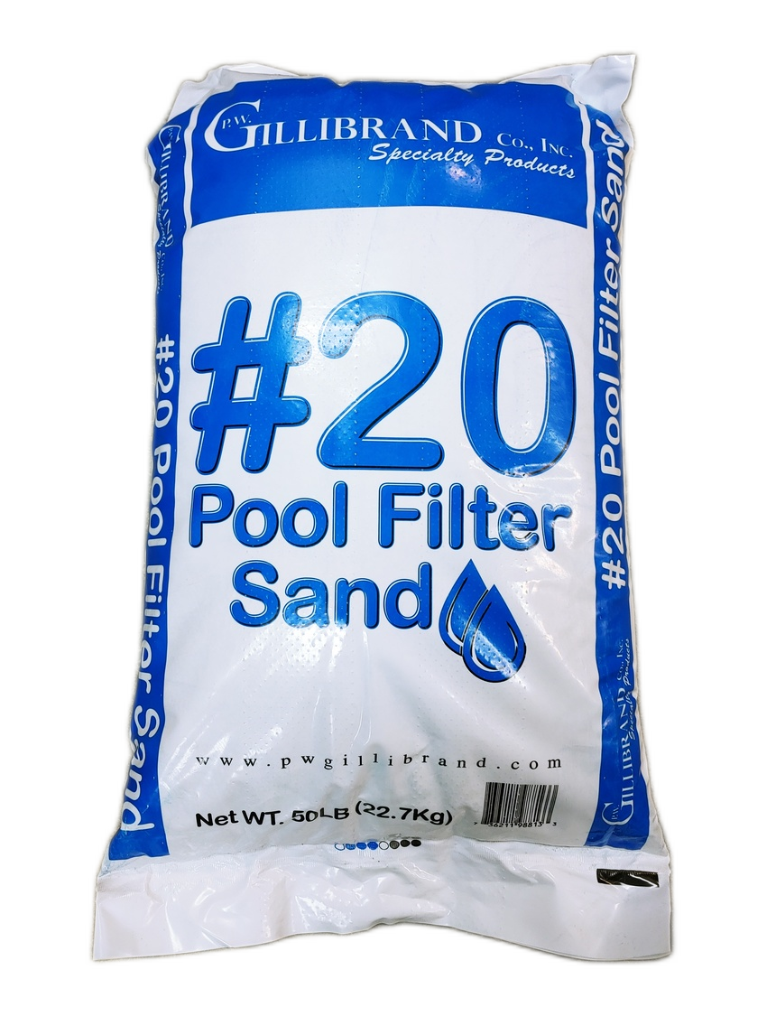 FILTER SAND #20 50LB BAG