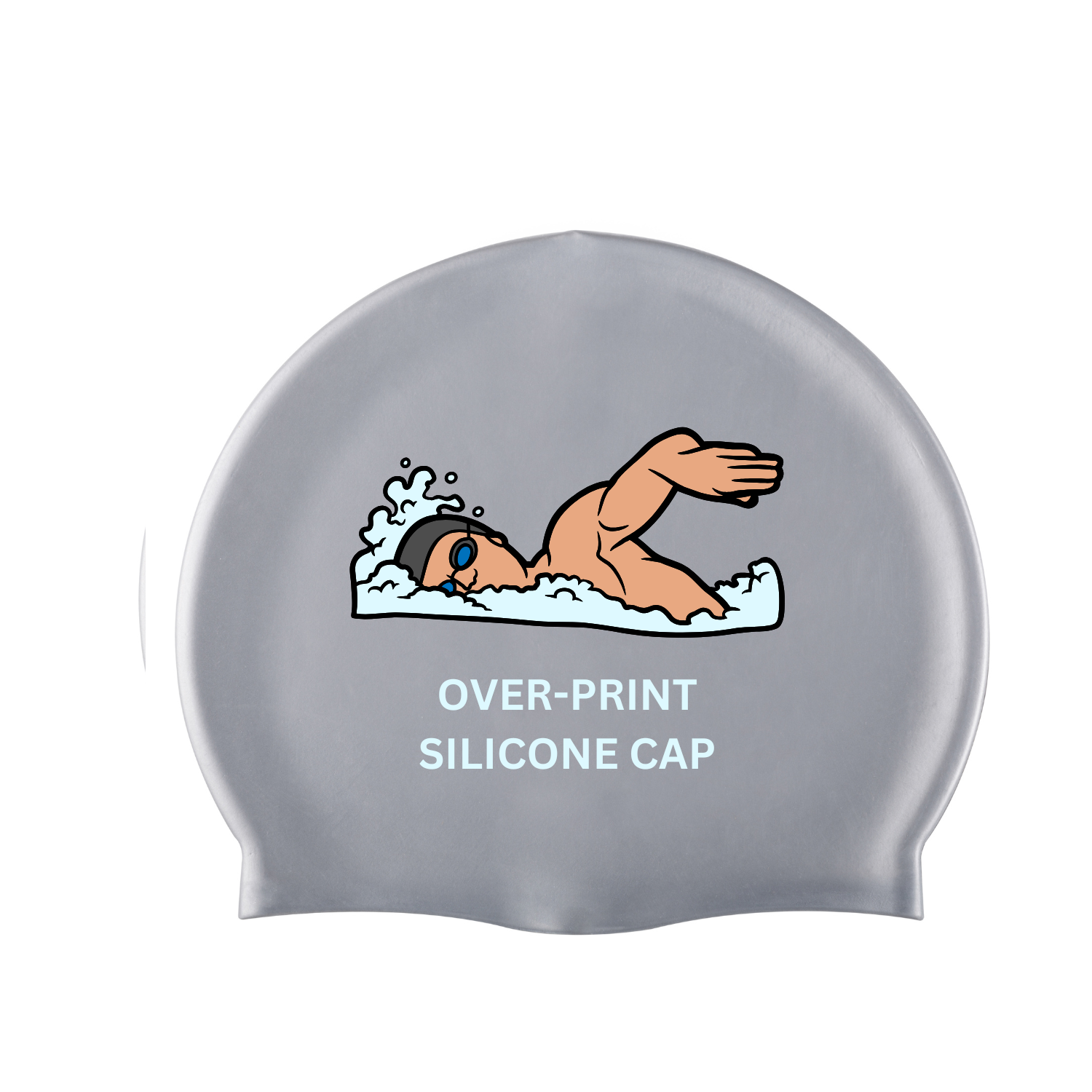 1370002 GRAB BAG SILICONE OVER-PRINT CAP