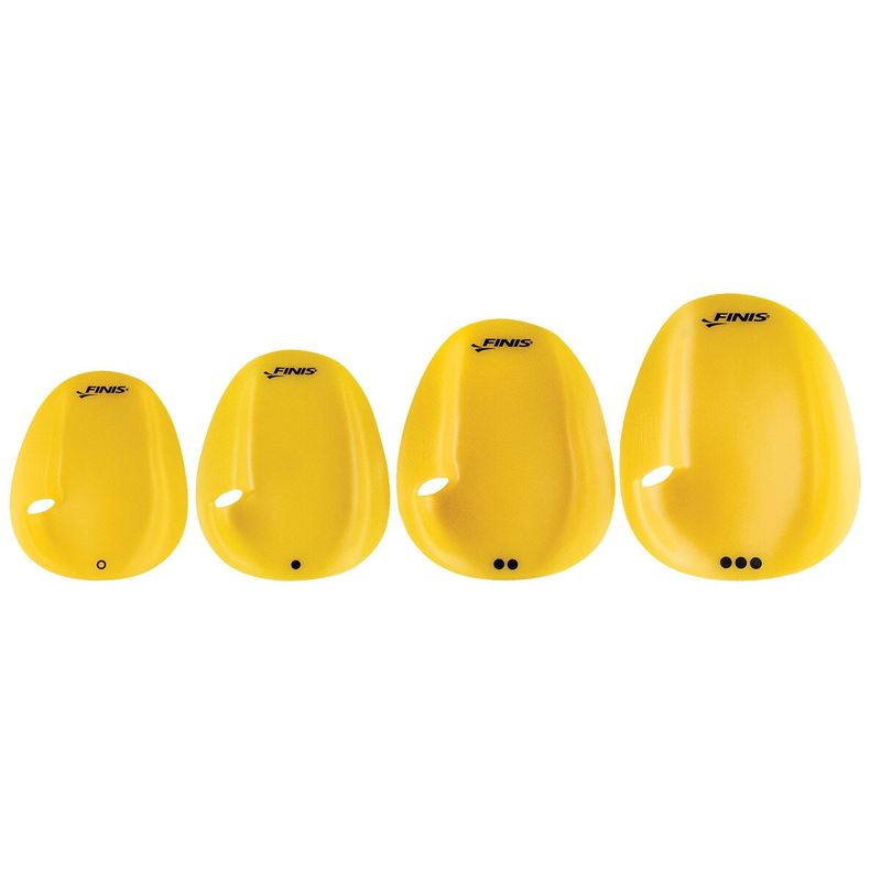 1310010 FINIS AGILITY STRAPLESS TECH PADDLE GOLD XS-LG