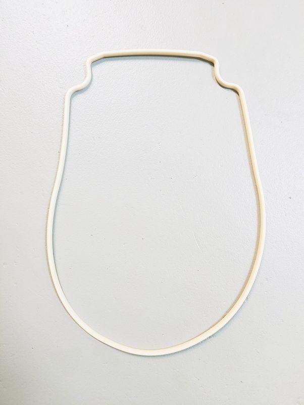 GASKET WHISPERFLO SEAL PLATE ALMOND PENTAIR 357102Z