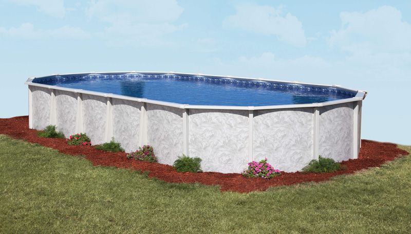 DOUGHBOY SV PACKAGE #11 SUMMERVILLE 16&#39;X32&#39; OVAL STEEL POOL (REG $8360.79)