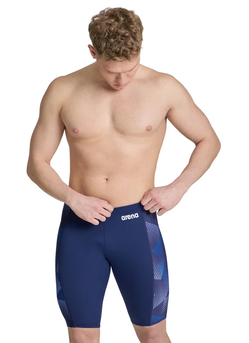 JCC1630016 ARENA JAMMER HALFTONE ML 20-42 006785 NAVY/TEAM NAVY 700 (MSRP $60)