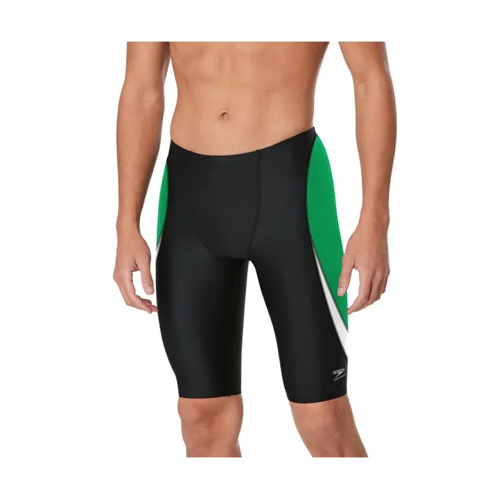 SWA1860033 SPEEDO EDGE SPLICE JAMMER ML 22-38 TEAM GREEN (MSRP $59.50)